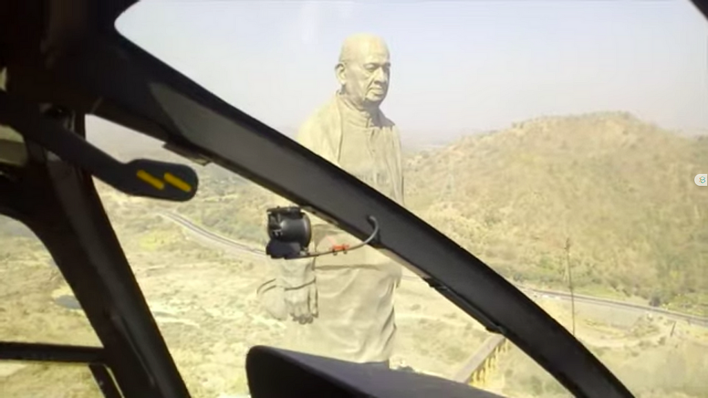 Helicopter Ride At Statue Of Unity