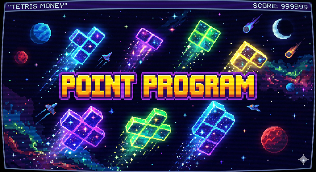 Il programma Tetris Money Point: trasformare l’attività in proprietà