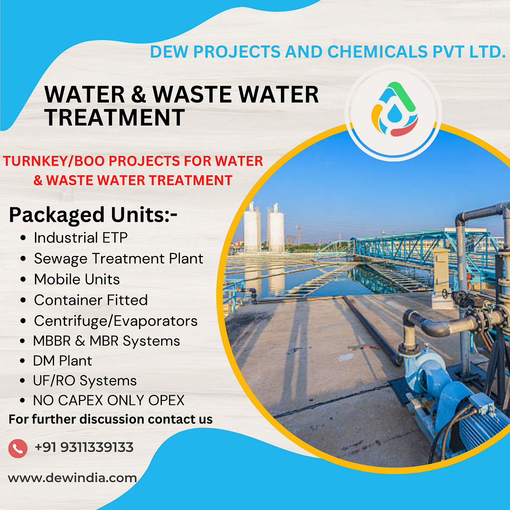 Water & waste water treatment