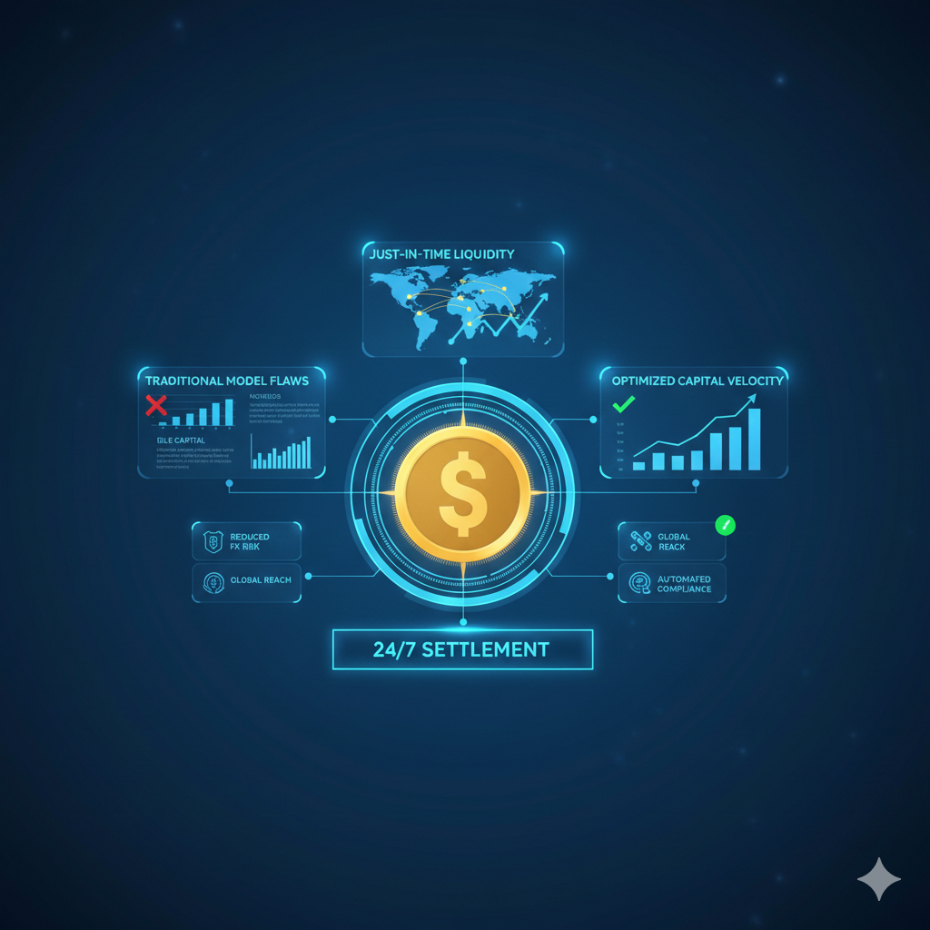 The End of Idle Liquidity: Why Treasury Teams are Shifting to Stablecoin-Funded Payouts