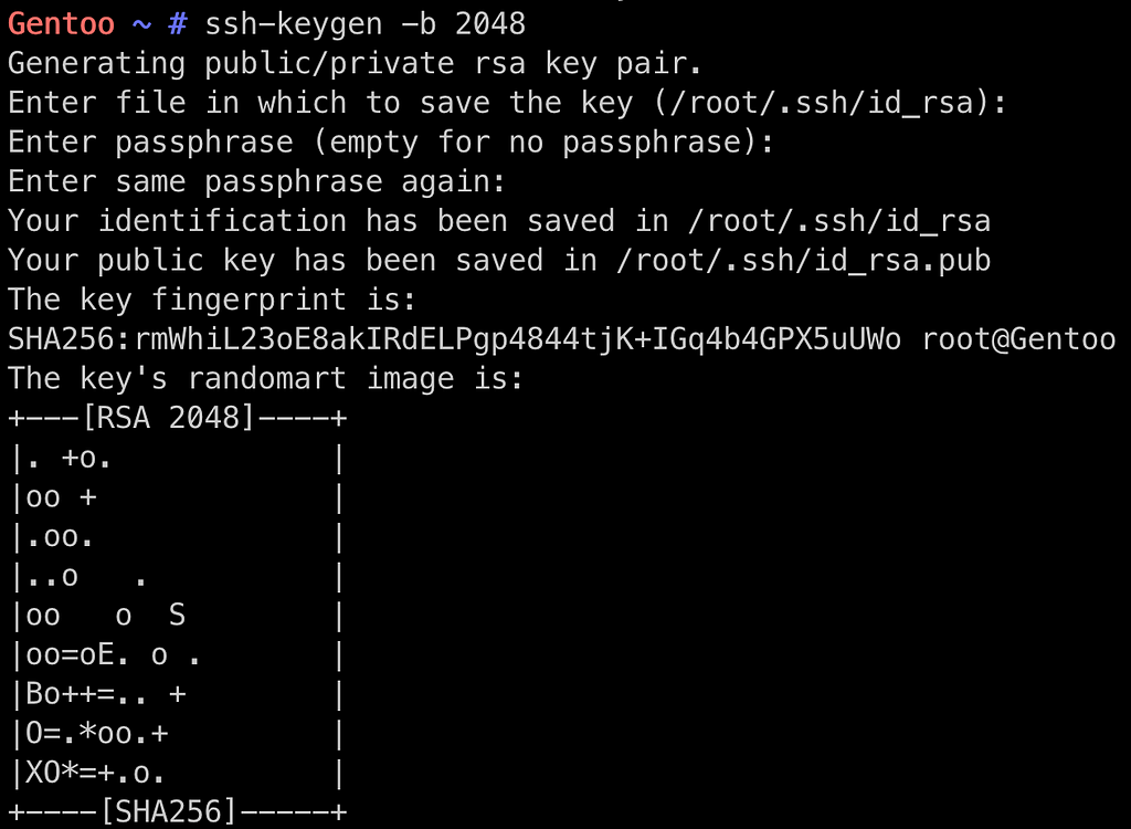 ssh-keygen