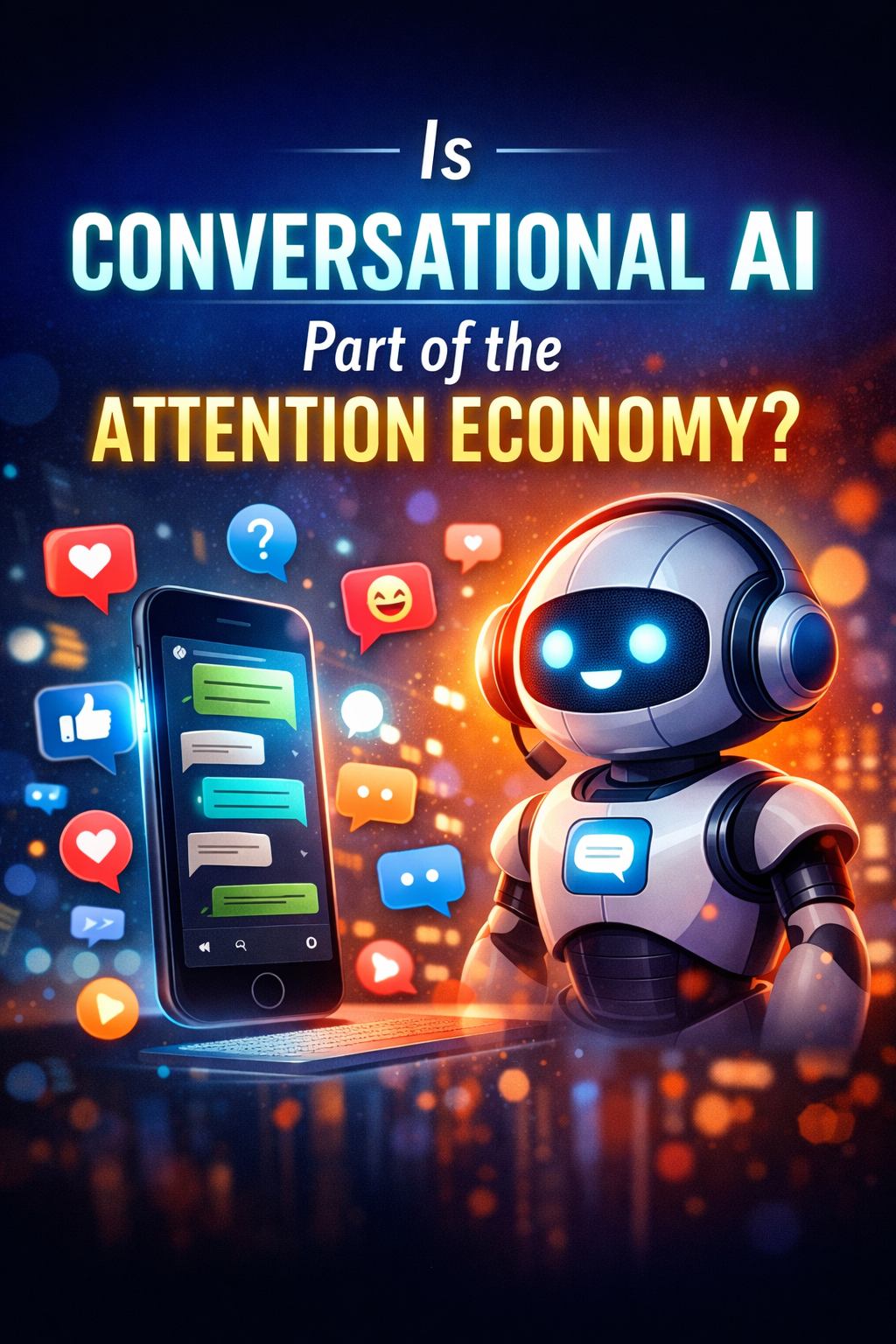 Is conversational AI part of the attention economy?