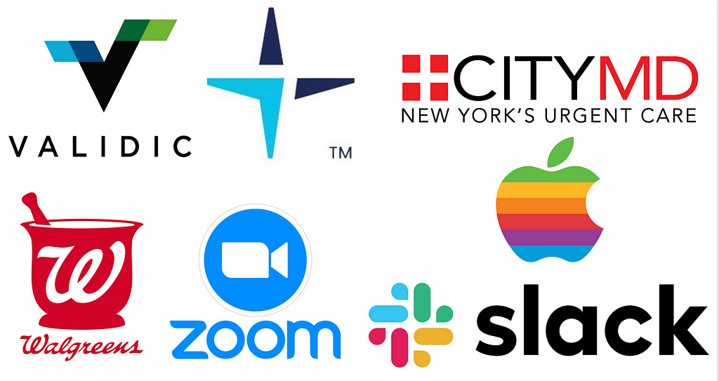 logos of companies mentioned in the article