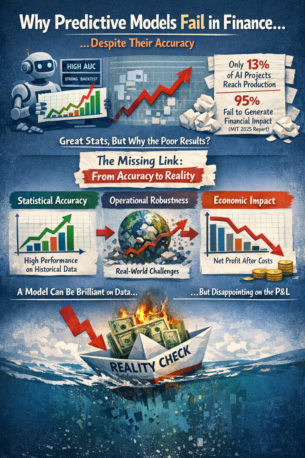 Why Predictive Models Fail in Finance… Despite Their Accuracy