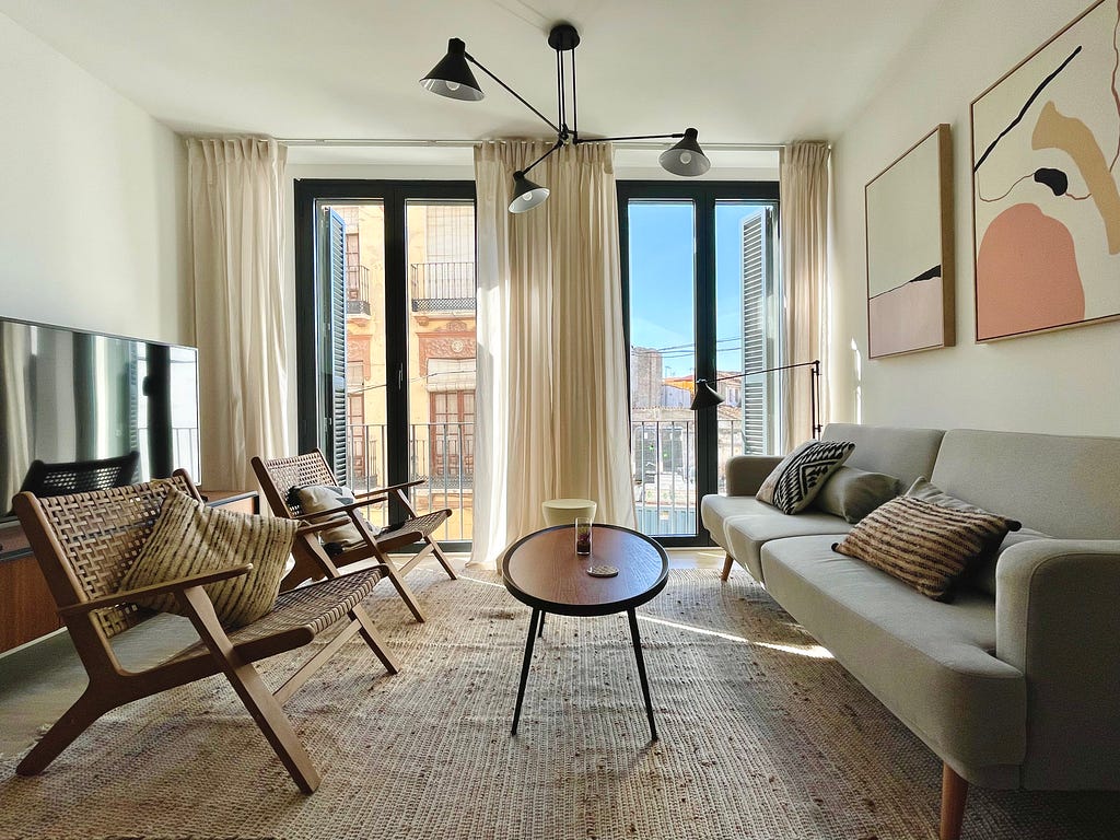 Malaga apartment for rent | Scandinavian design | Centro Historico