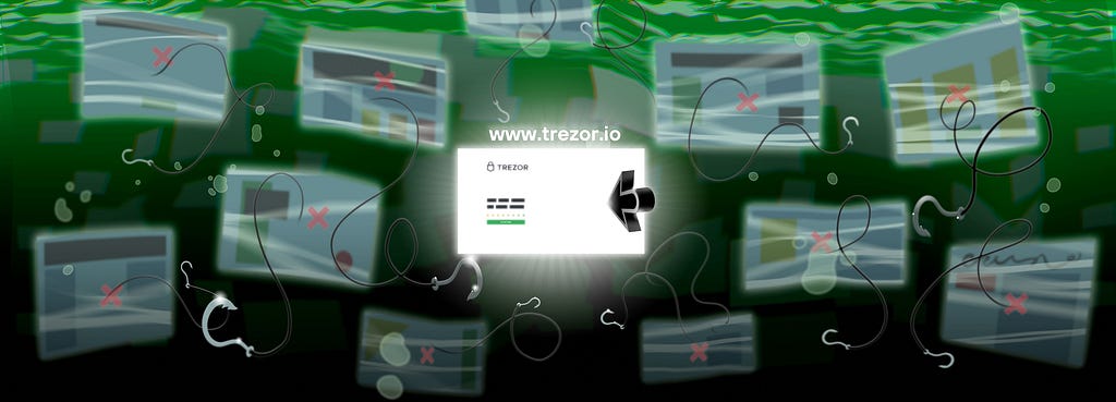Phishing attacks are targeting Trezor users