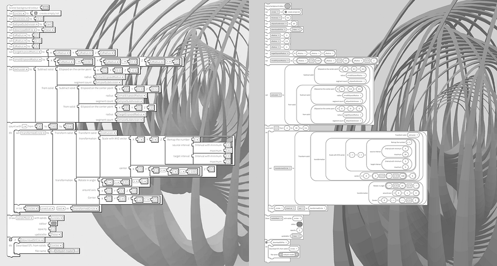 Image comparing Geras renderer and Zelos renderer