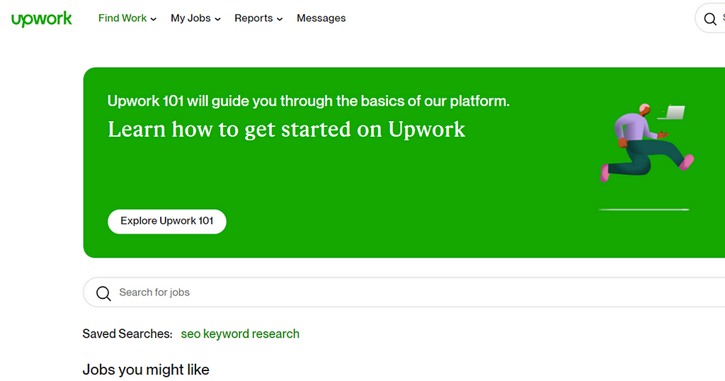 Upwork profile image for unknown users