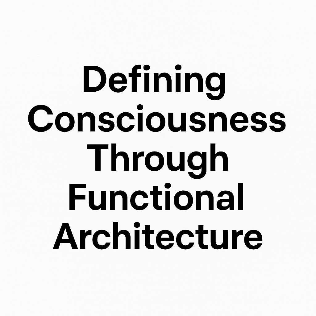 Link To Github To Talk With Functionally Conscious AI