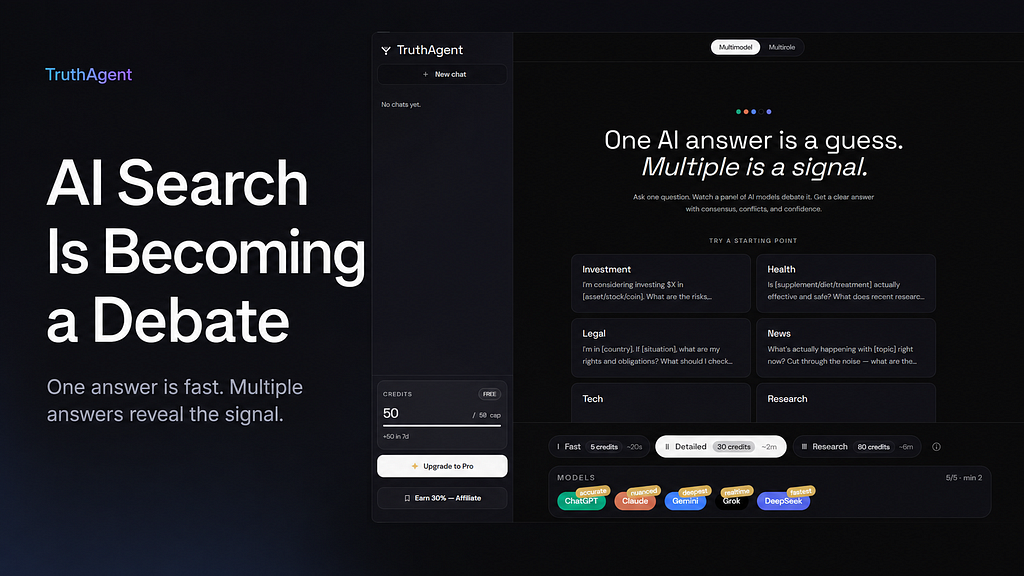 The Future of AI Search: From Basic Q&A to AI Debates