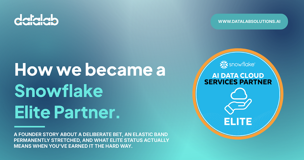 How Datalab Became a Snowflake’s Elite Partners in Four Years