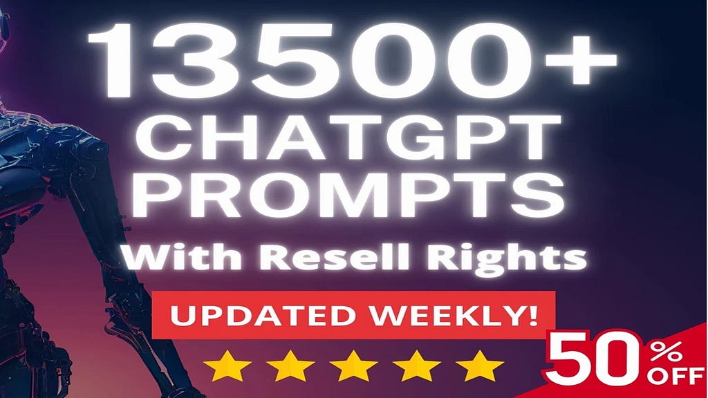 Buy ChatGPT Prompts: Ultimate Chatgpt Prompt Pack of 13500+