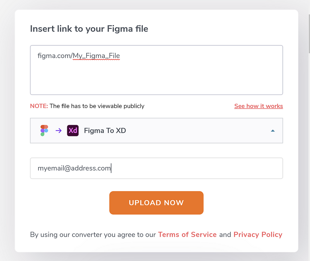 Converting Figma file to Adobe XD