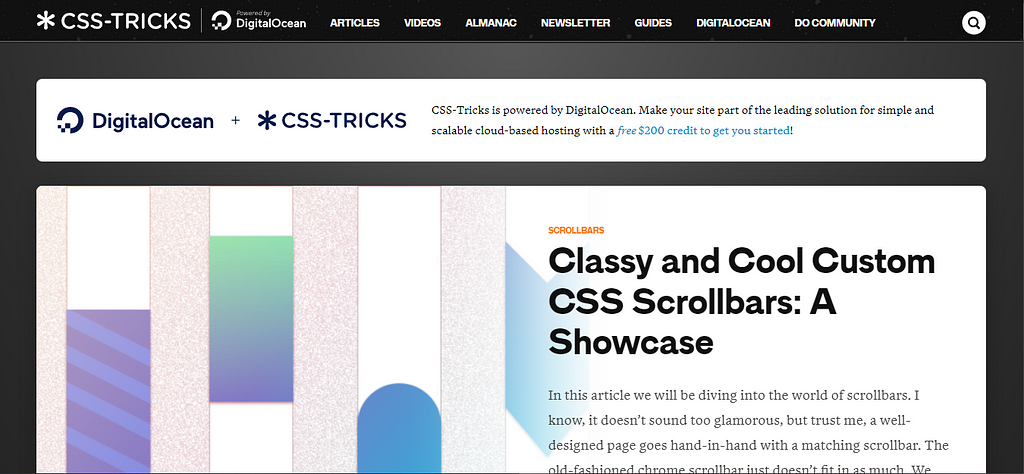 Write content on CSS-Tricks to earn by writing