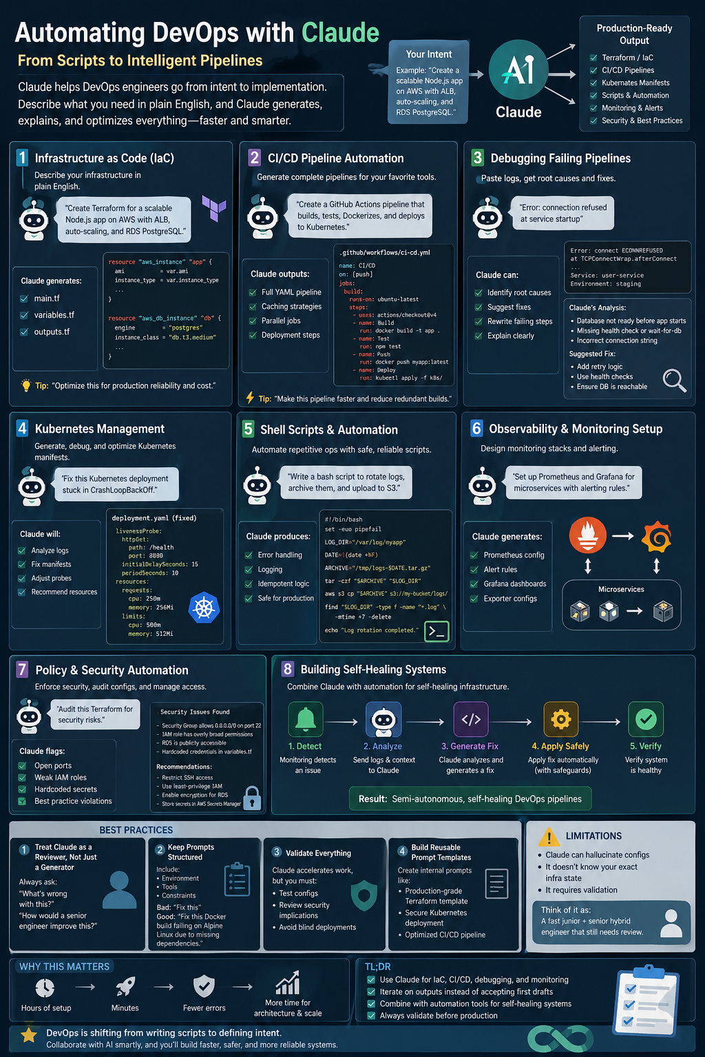 Automating DevOps with Claude: Elevate Your Pipelines from Scripts to Smart Workflows