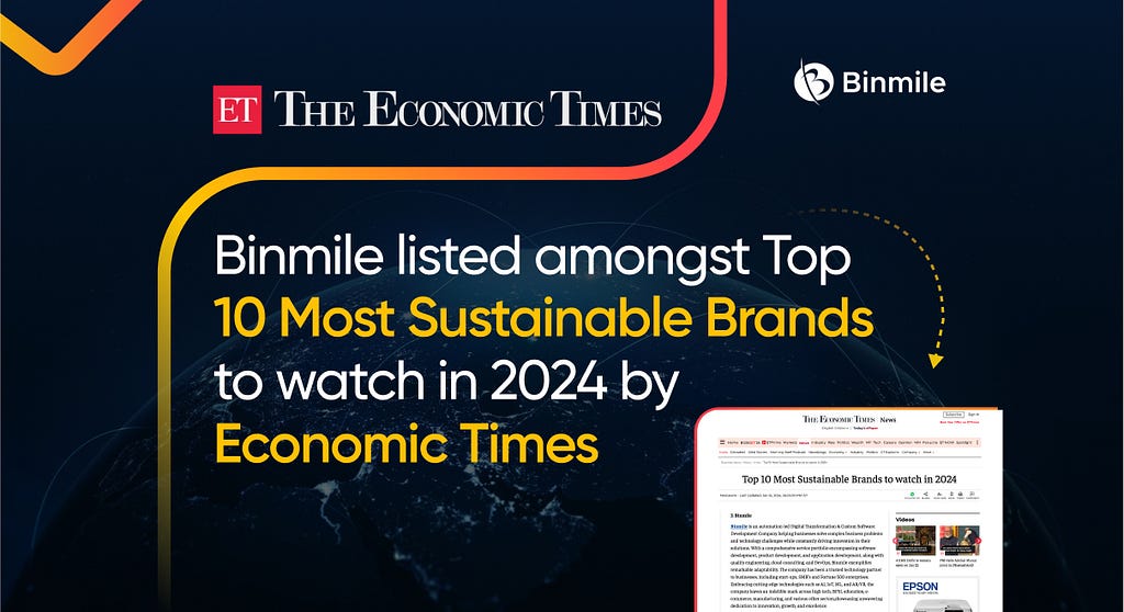 Binmile One Amongst Most Sustainable Brands for 2024