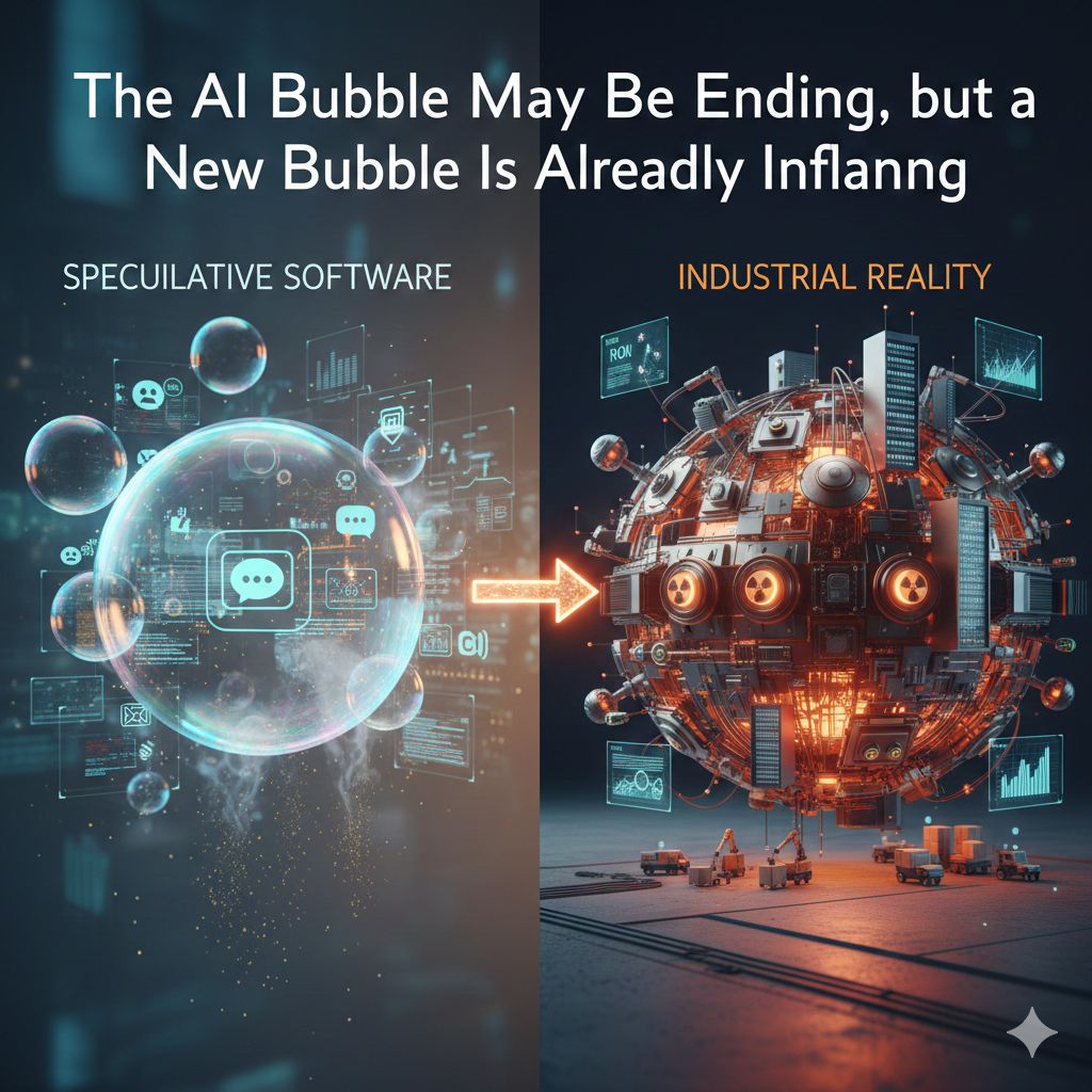 The AI Bubble May Be Ending, but a New Bubble Is Already Inflating