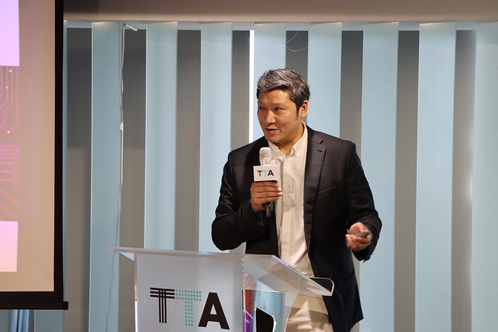 Michael Ngo, GM of leading AI English tutor app ELSA @TechRoad 2023