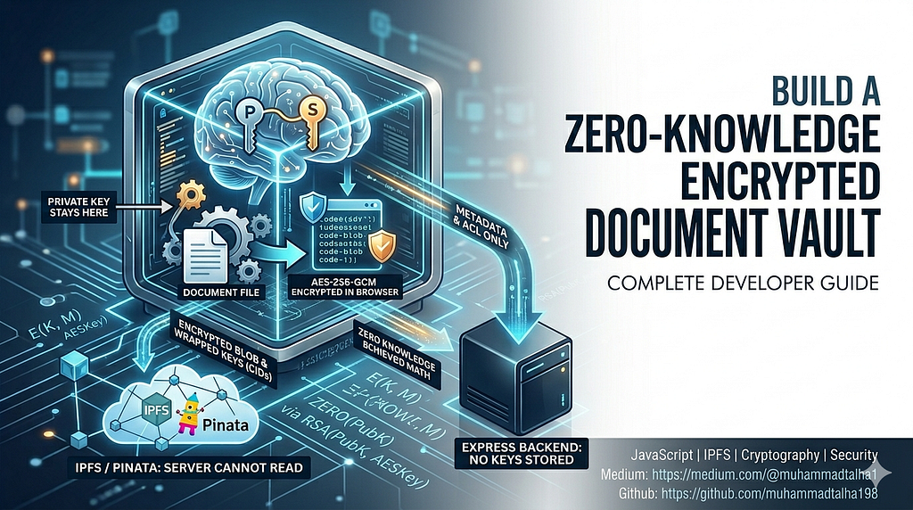 Build a Zero-Knowledge Encrypted Document Vault: Complete Developer Guide