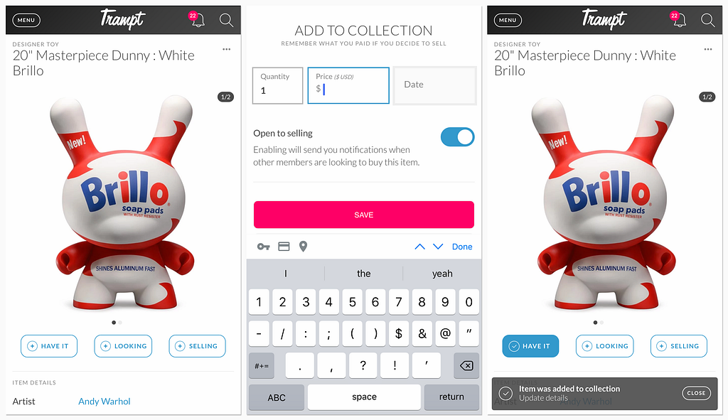 Adding an Andy Warhol Dunny to your collection