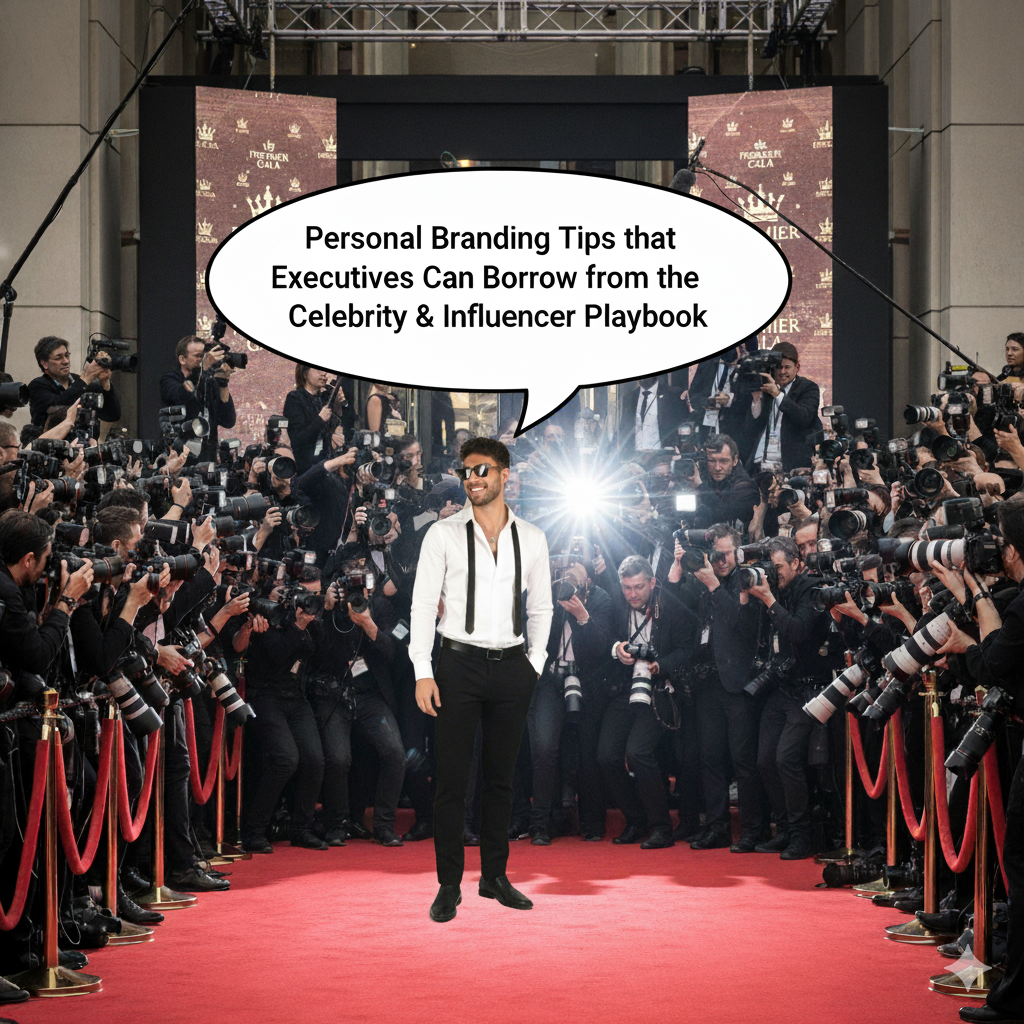 Personal Branding Tips Executives Can Steal from the Celebrity & Influencer Playbook