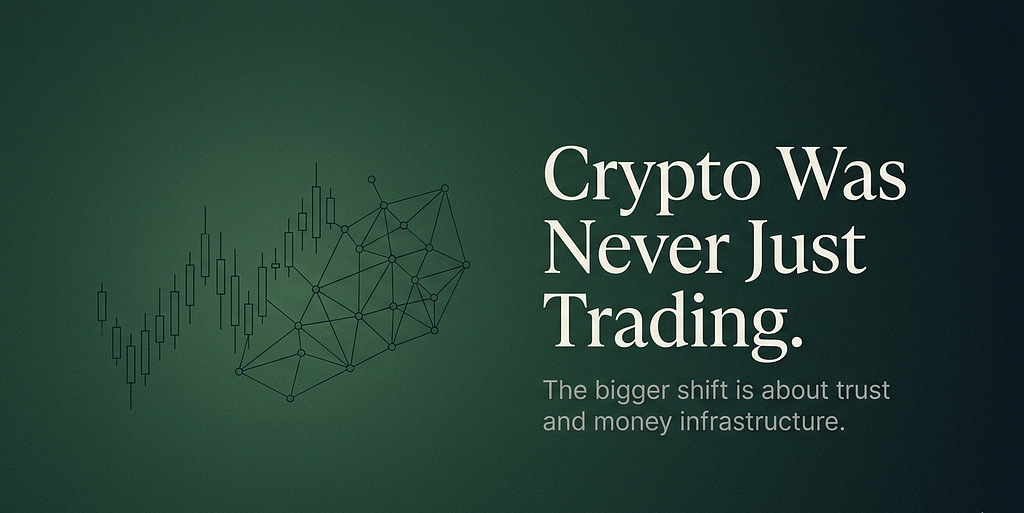 Crypto Was Never About Buying and Selling. We Just Talked About It That Way