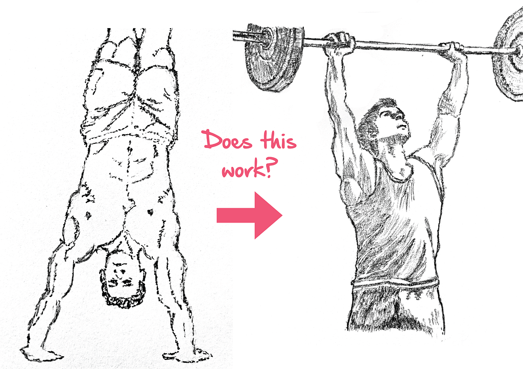 Will handstand push-ups translate to improved overhead press strength?