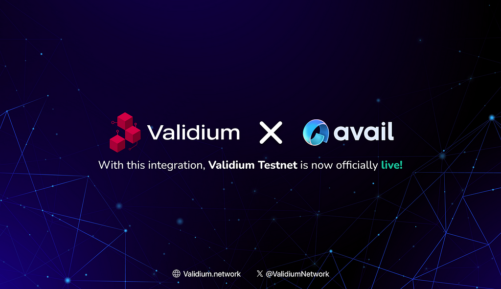 Validium Network Enters Testnet Phase, Unlocking a New Era of Modular Scalability