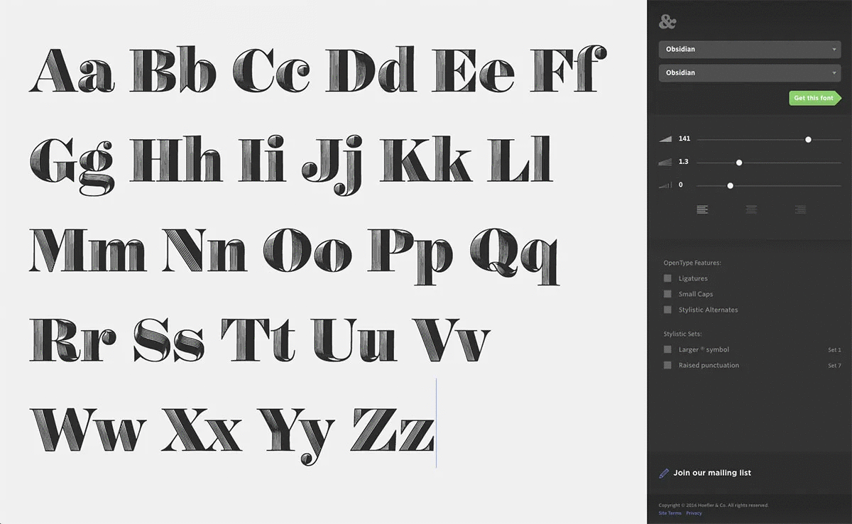 Typography Testing