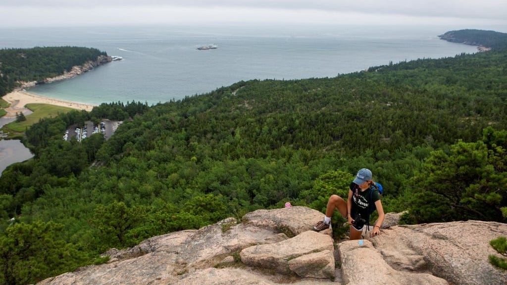 trails in Acadia National Park