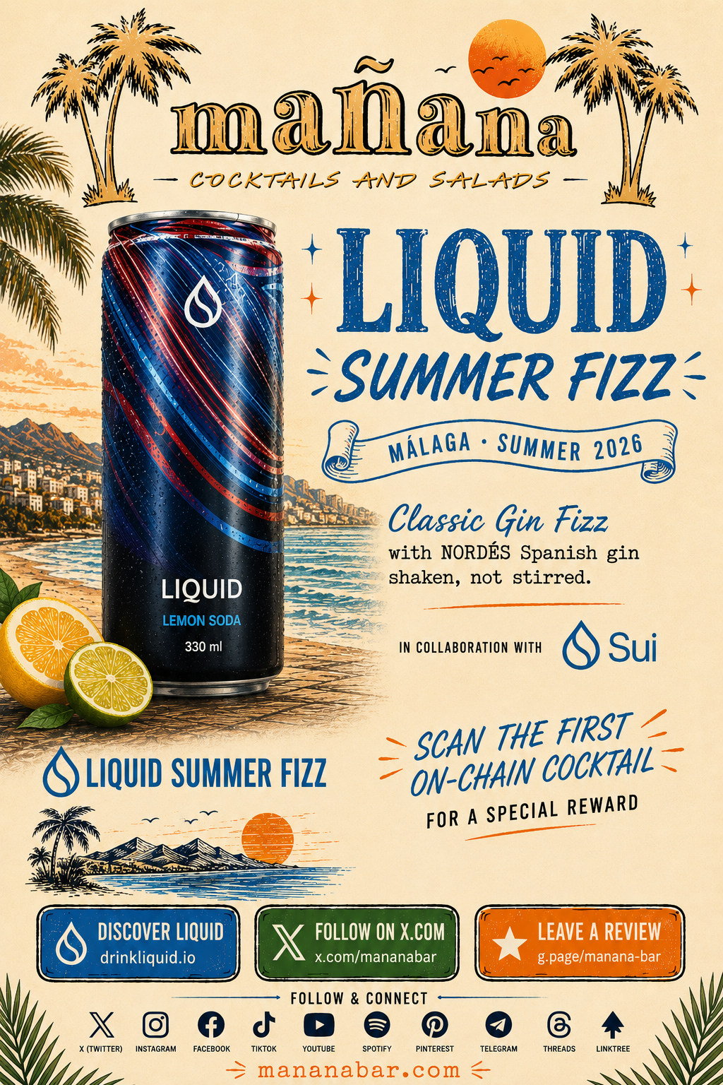 From Blockchain to Bar Counter: How Mañana Bar and DRINK LIQUID.IO