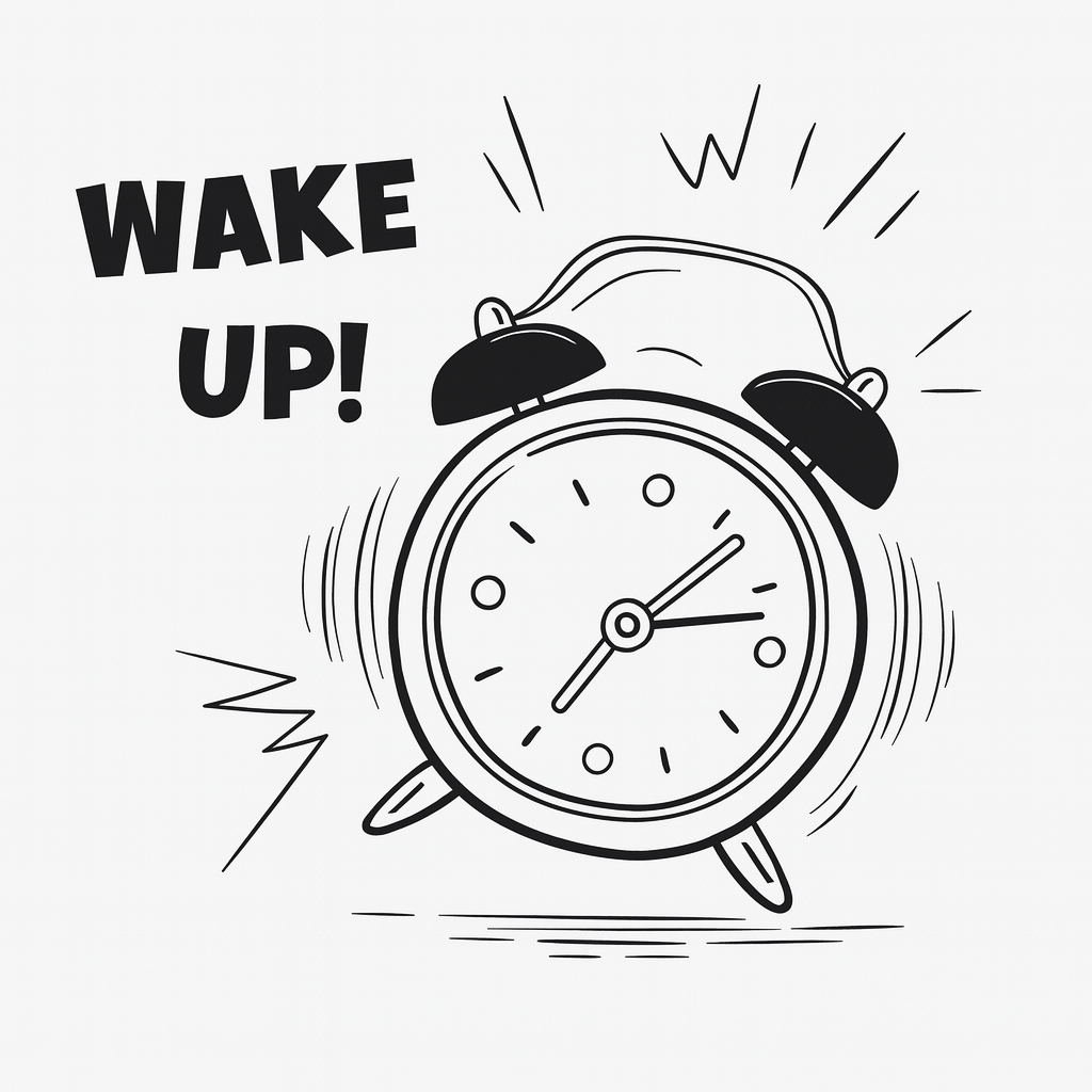 Then comes the wakeup call