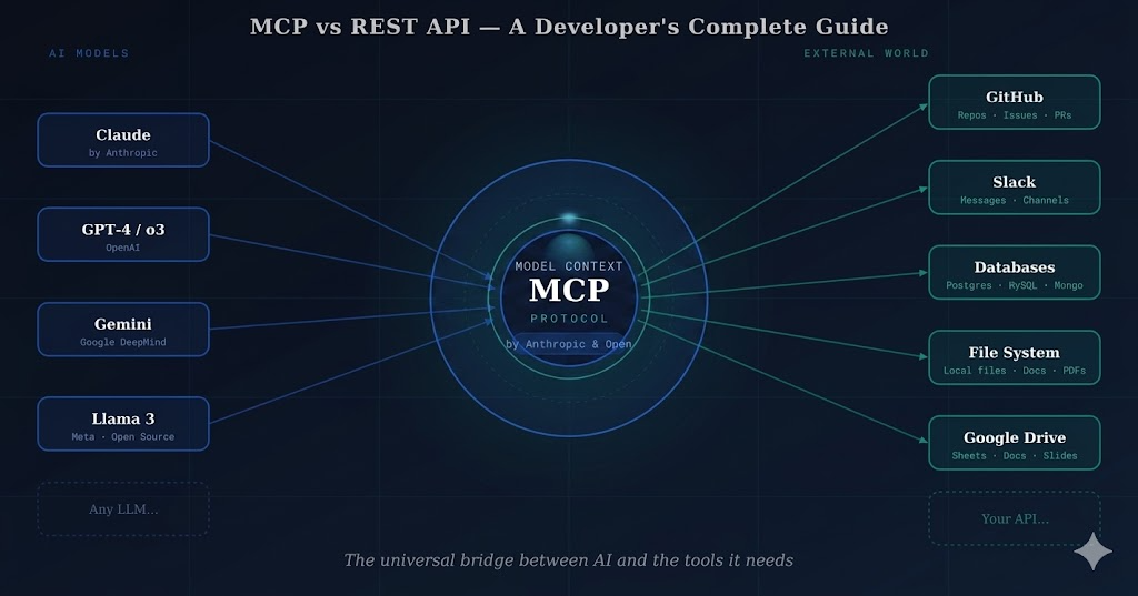 MCP vs REST API: A Developer’s Complete Guide (With .NET 10 Code)