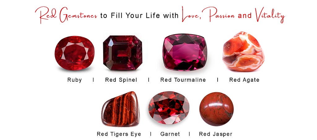 Red Gemstones