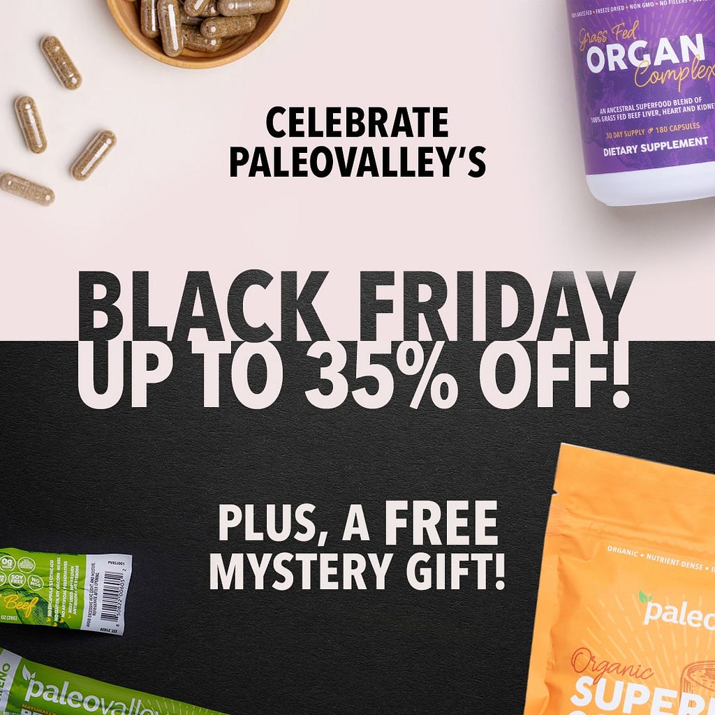 black friday paleovalley discount