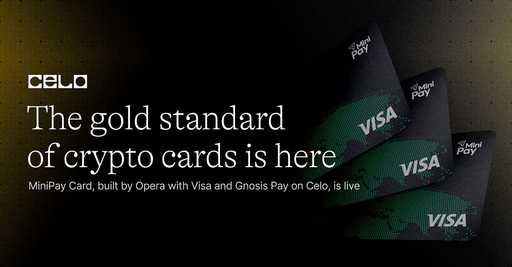 The Gold Standard of Crypto Cards Is Here: MiniPay Virtual Card, Built by Opera with Visa and…
