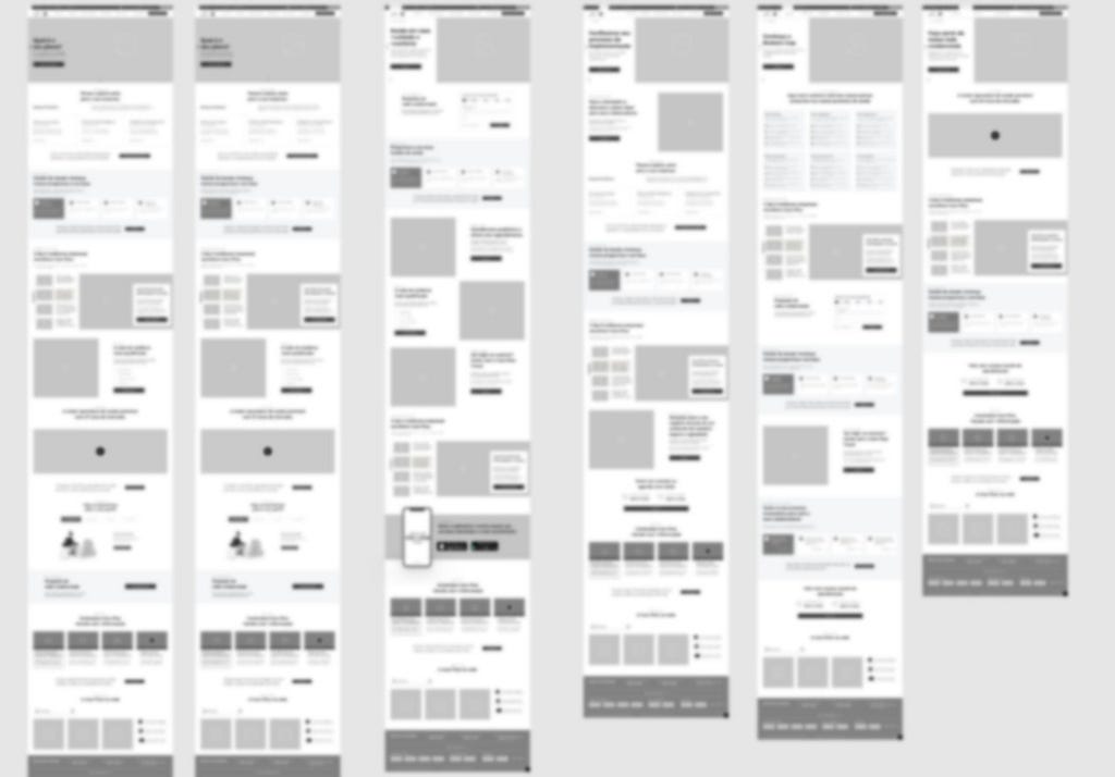 UX case Care Plus | Wireframe