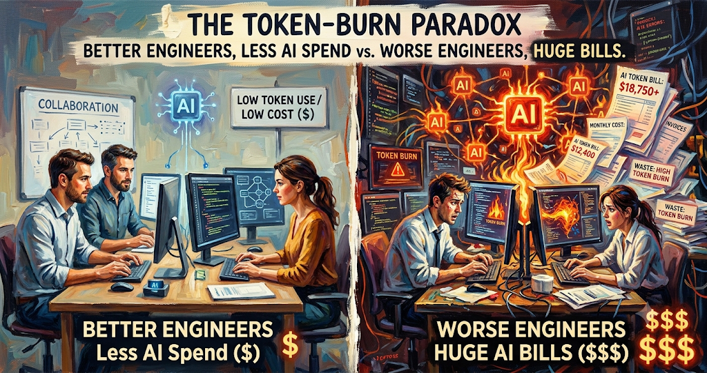 The Token-Burn Paradox: Why AI Companies Need Bad Coders To Be Profitable