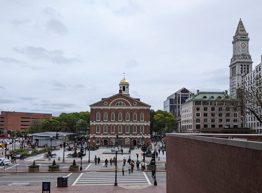 Faneuil Hall in Boston, MA