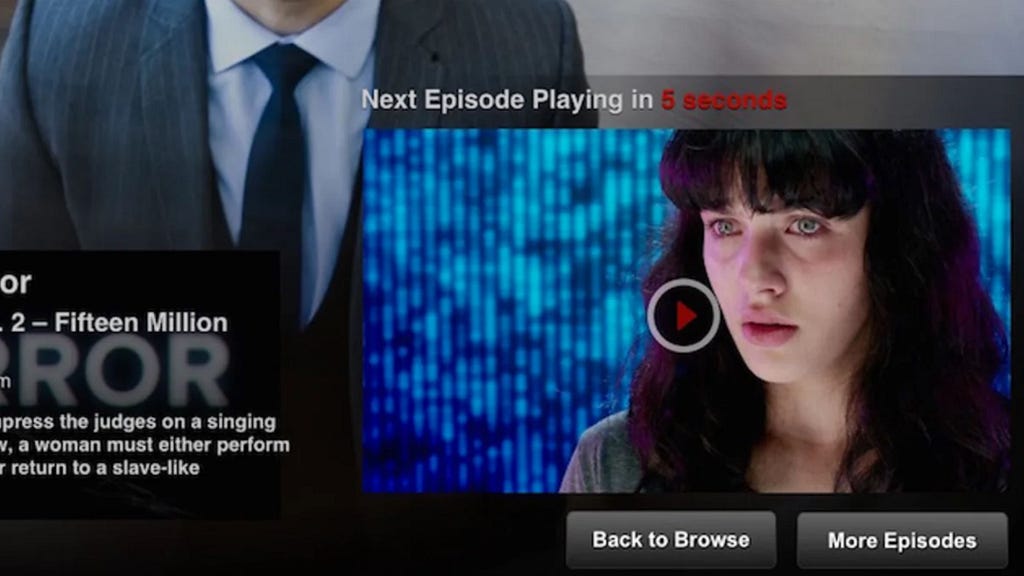 Netflix autoplay screen