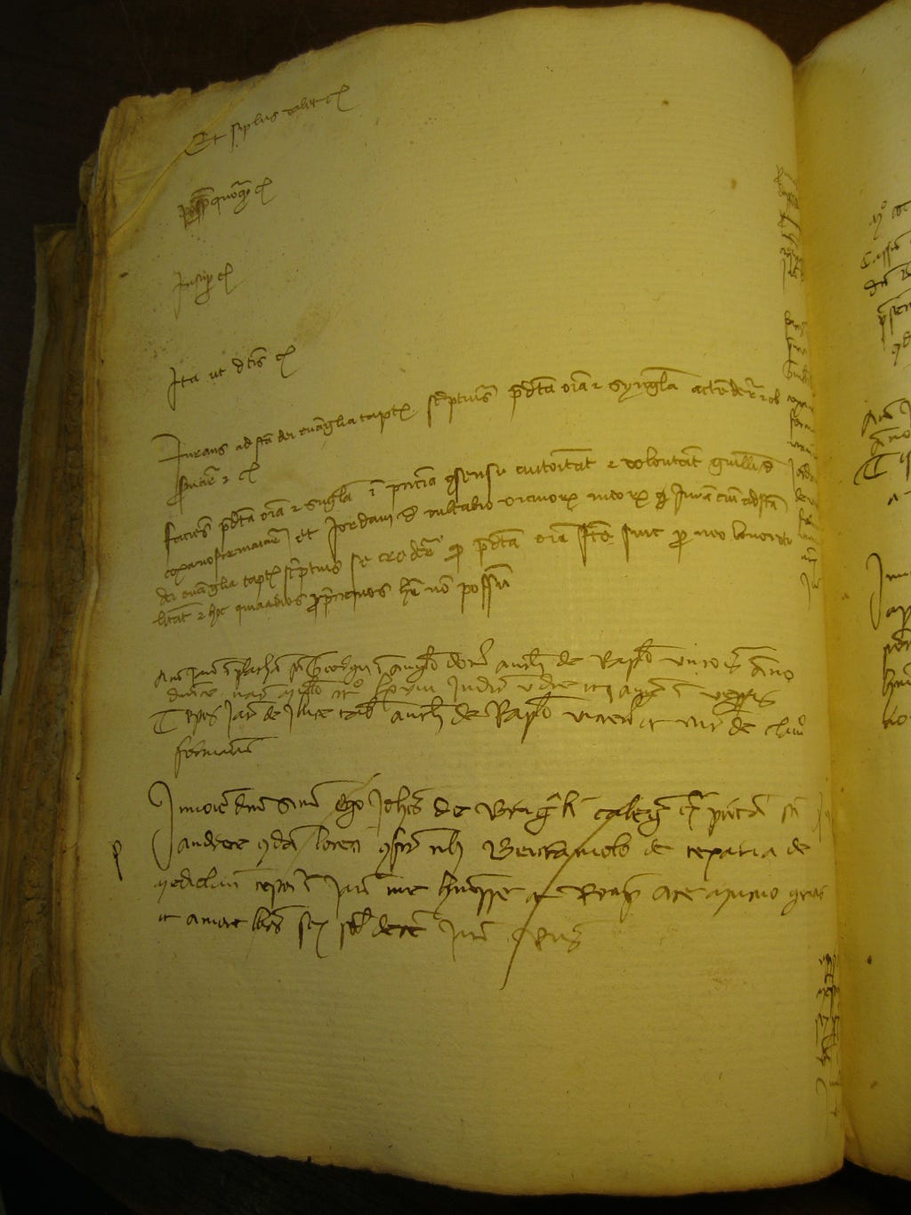 Page from an old manuscript.