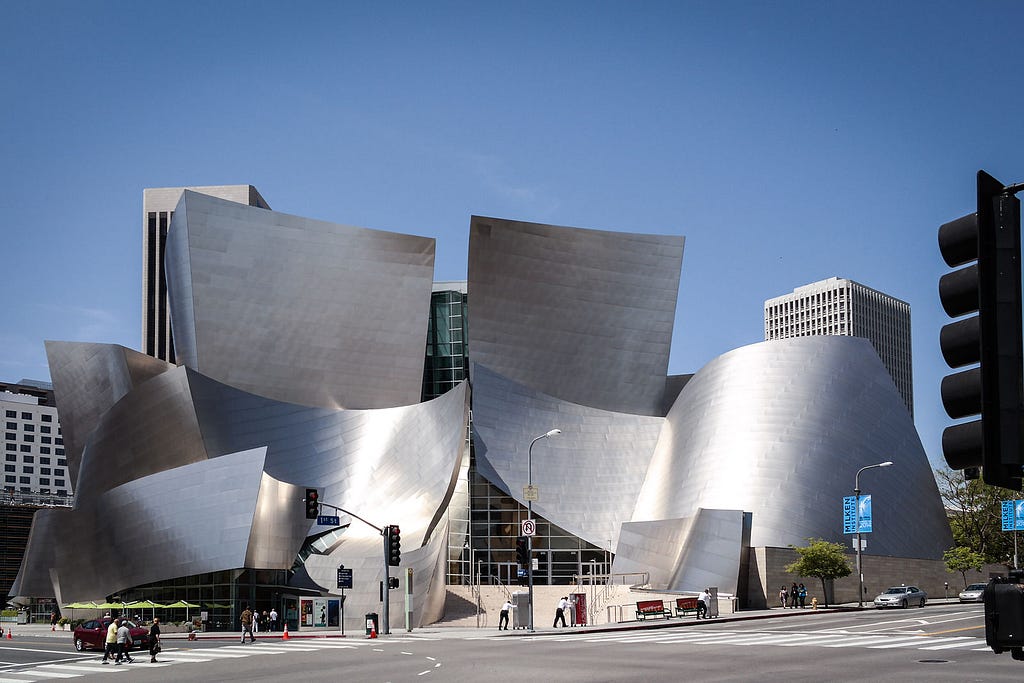 Disney Concert Hall in Los Angeles