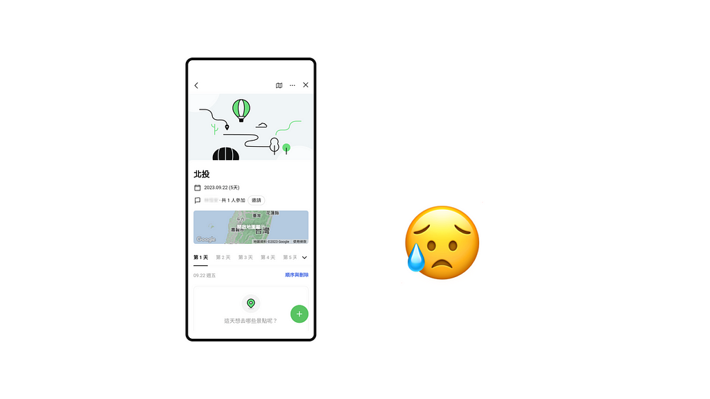 LINE 旅遊無法滿足我們規劃旅遊的需求