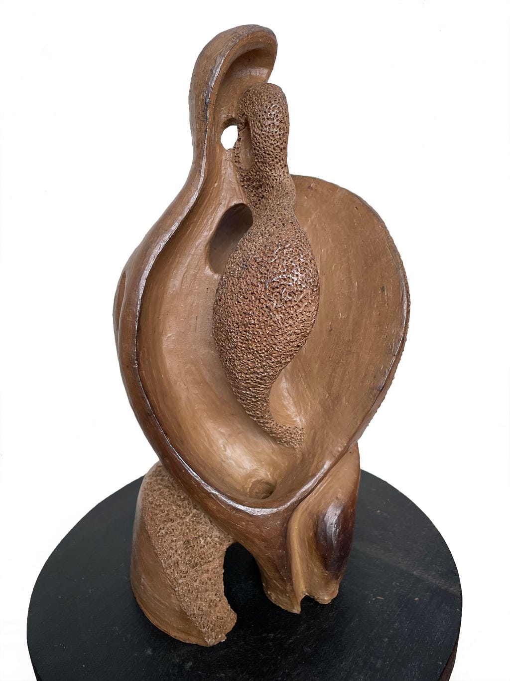 “Reflection of Thoughts” Terracotta Sculpture of Aarti Gupta Bhadauria