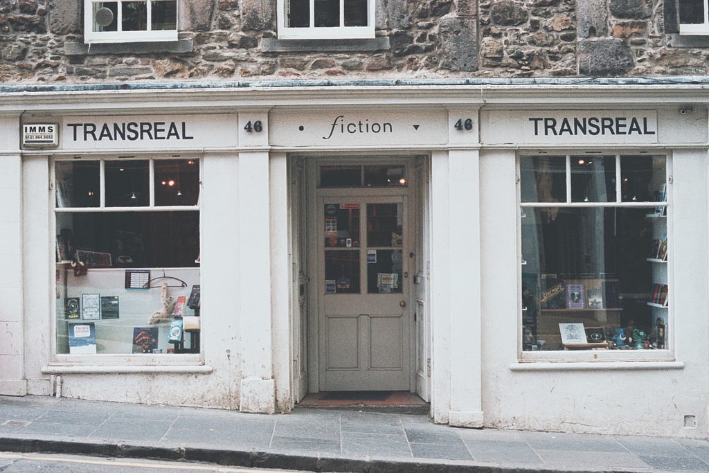 The old Edinburgh bookshop