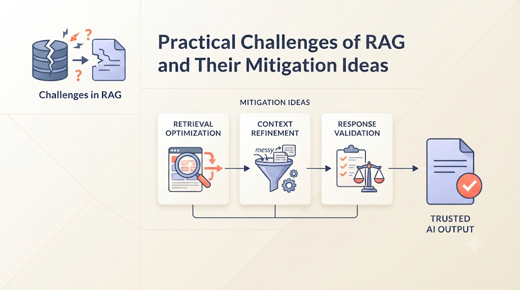 5 Practical Challenges of RAG and Their Mitigation Ideas