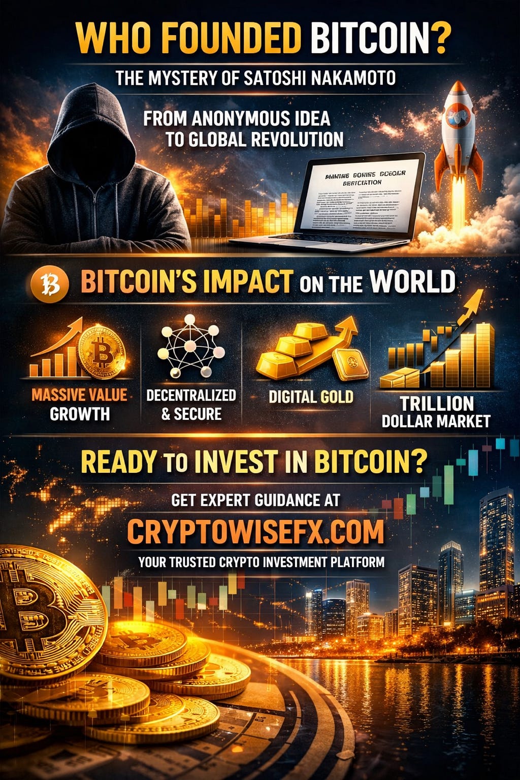 The Story of Bitcoin: From Anonymous Beginnings to Global Power