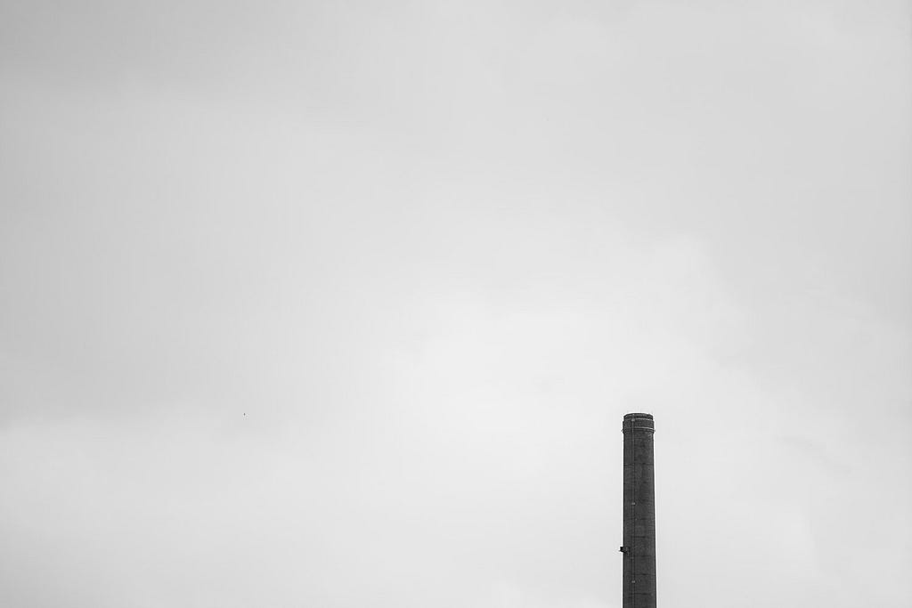 An alternative crop of one of the images below, showing parts of the furnace of a defunct steel factory. Hattingen, Germany, 17 July 2024.