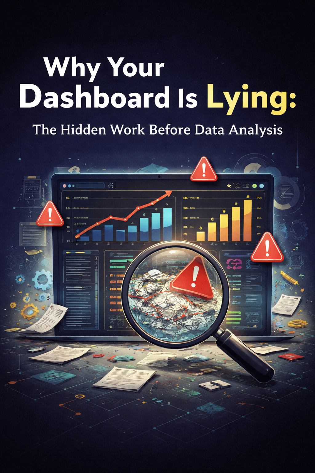 Why Your Dashboard Is Lying: The Hidden Work Before Data Analysis