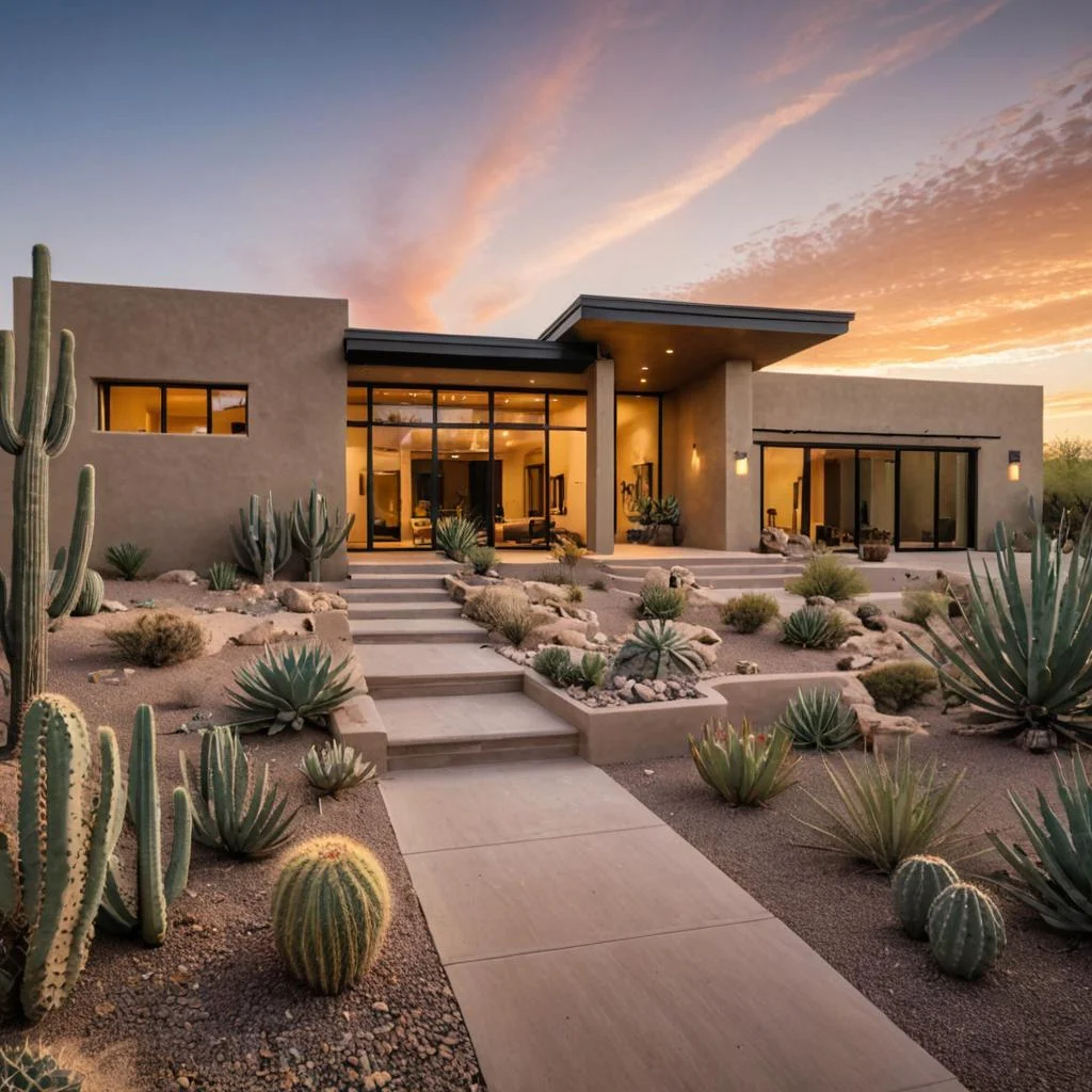 Mediterranean Influence of custom home builders in scottsdale